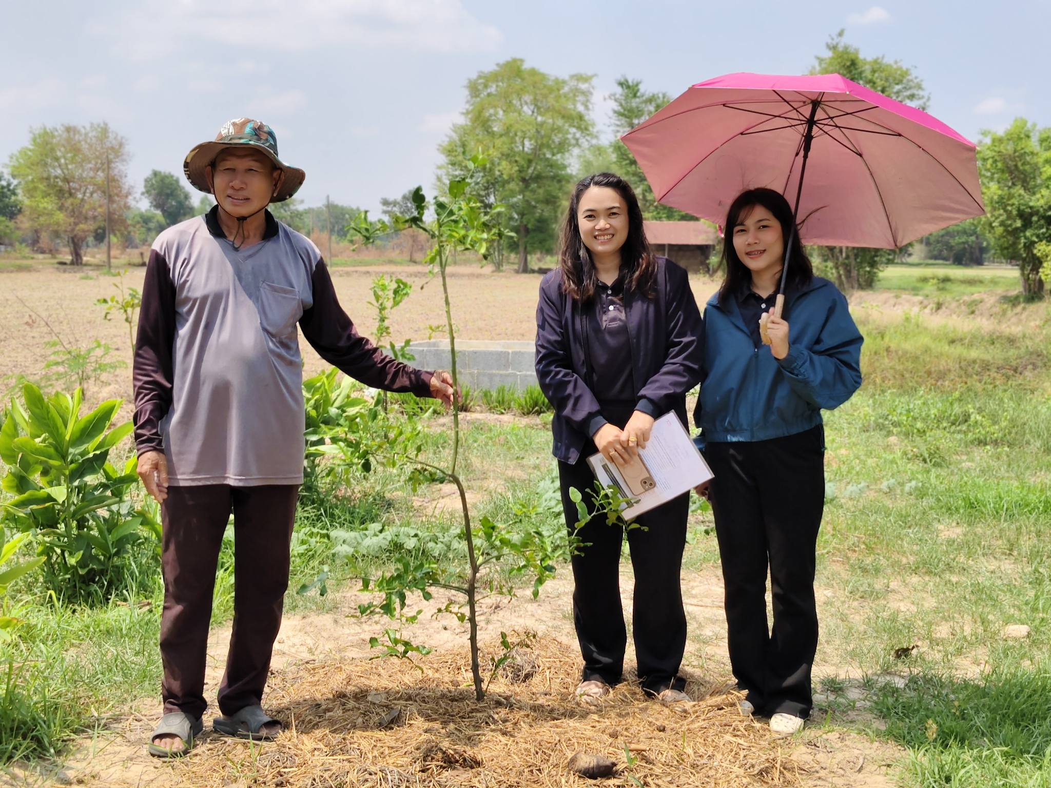 พช.ตระการพืชผล ชู "ครัวเรือนนายบุญลอง" ต้นแบบความมั่นคงทางอาหาร น้อมนำแนวพระราชดำริฯ สู่ความพอเพียงอย่างยั่งยืน